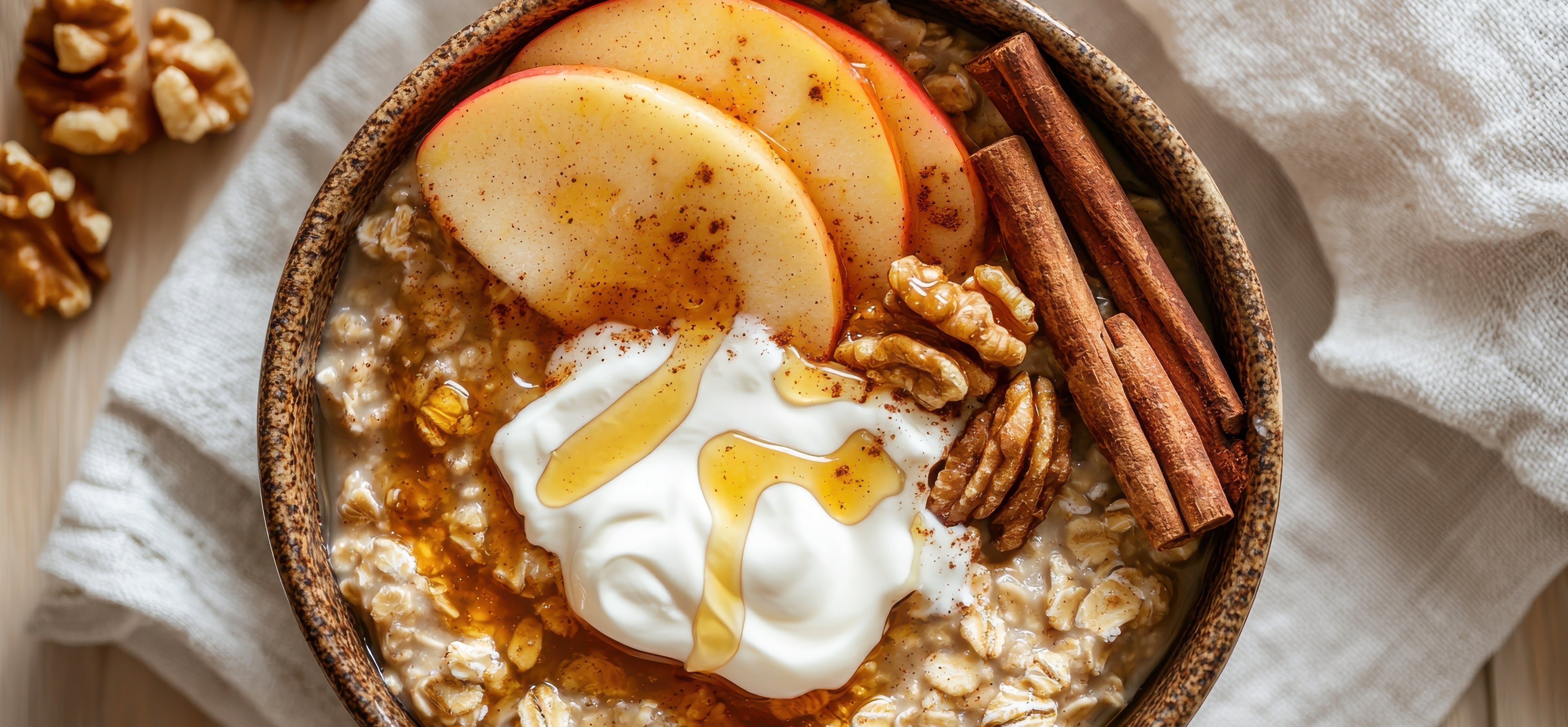 Frühstücks-Porridge mit Reisprotein