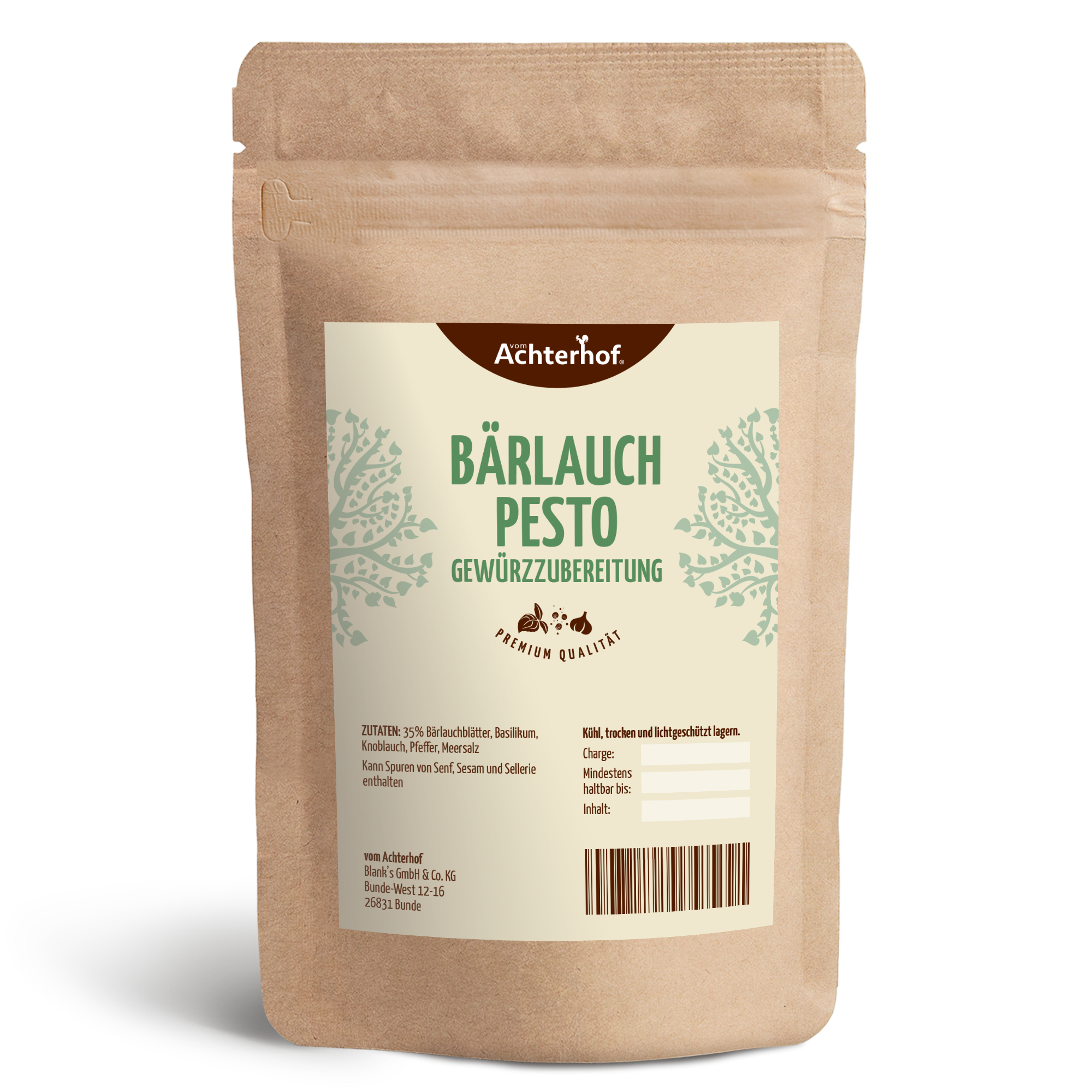 Bärlauch Pesto Gewürzzubereitung (100g)