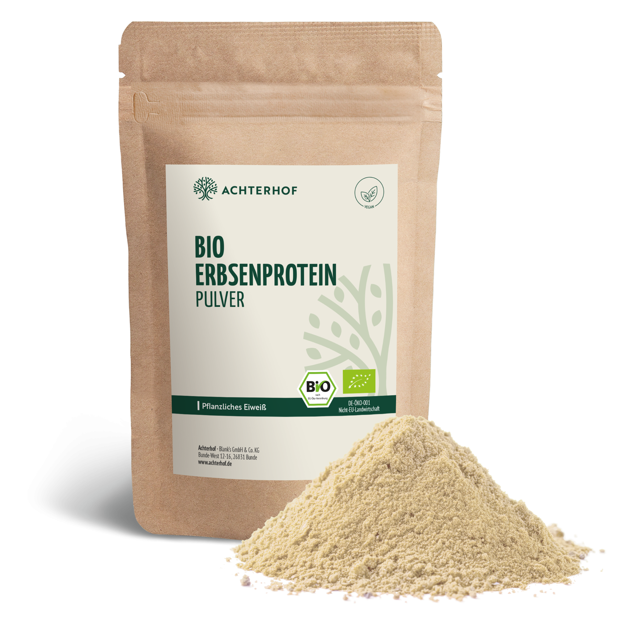 Bio Erbsenprotein Pulver (250g)