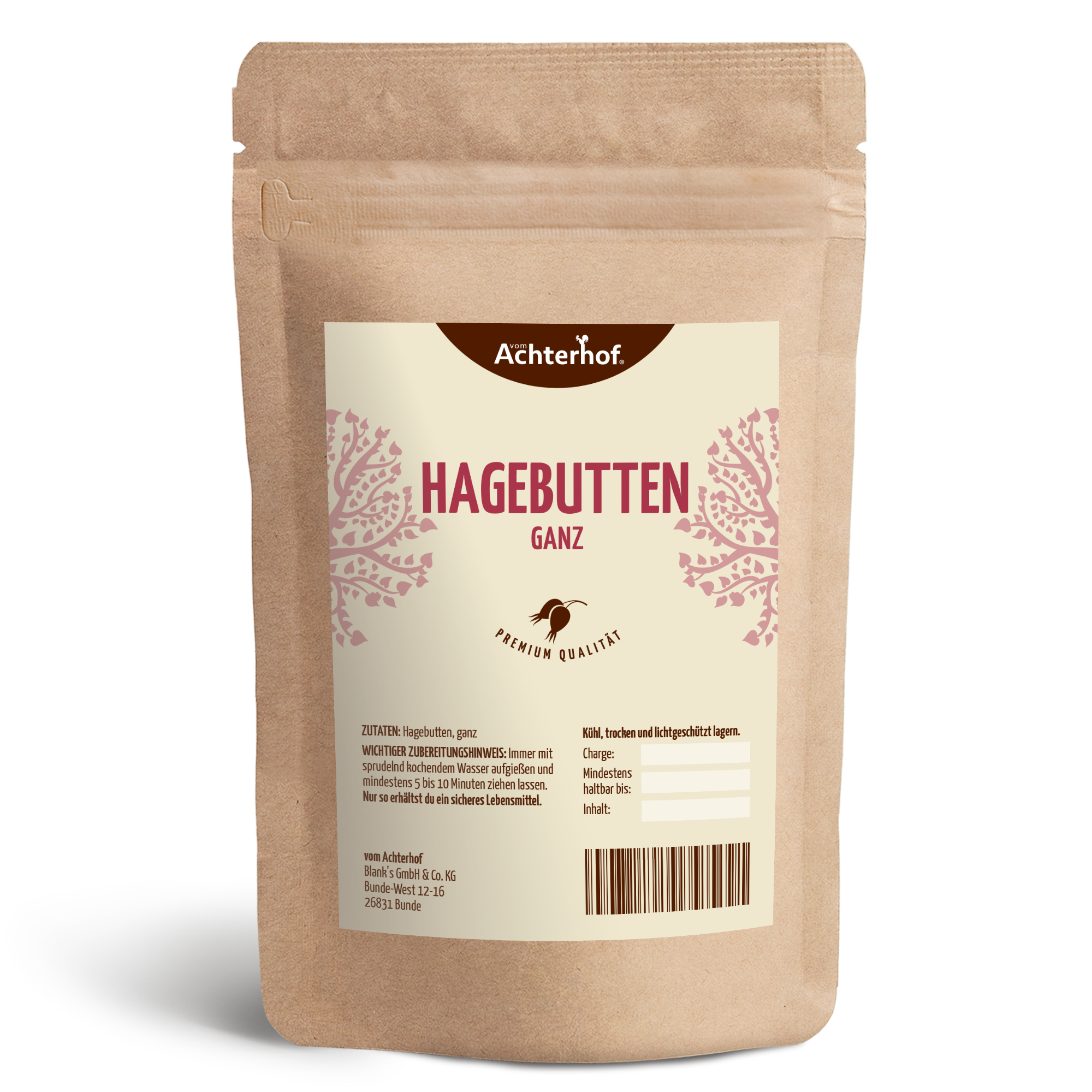 Hagebutten ganz (3000g)