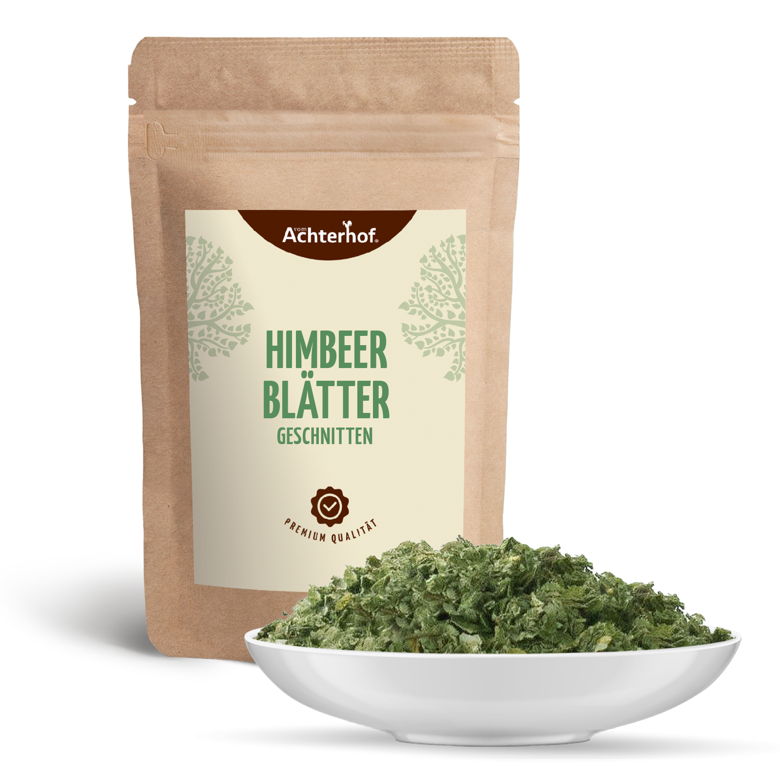 Himbeerblätter geschnitten (500g)