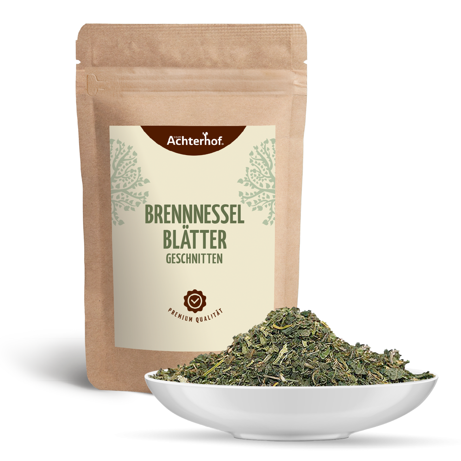 Brennnesselblätter geschnitten (1000g)