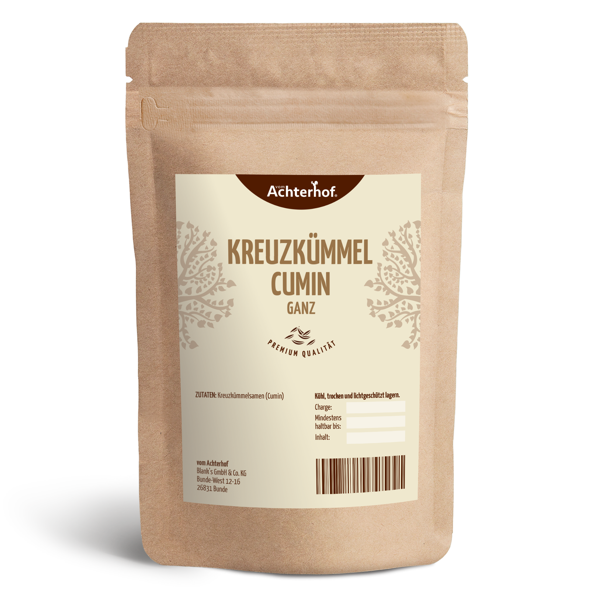 Kreuzkümmel Cumin ganz (250g)