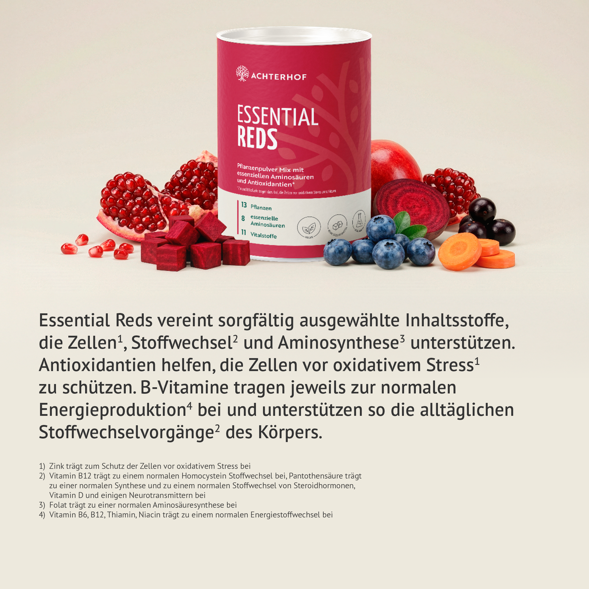 Reds, Greens & D3+K2 Tropfen Set