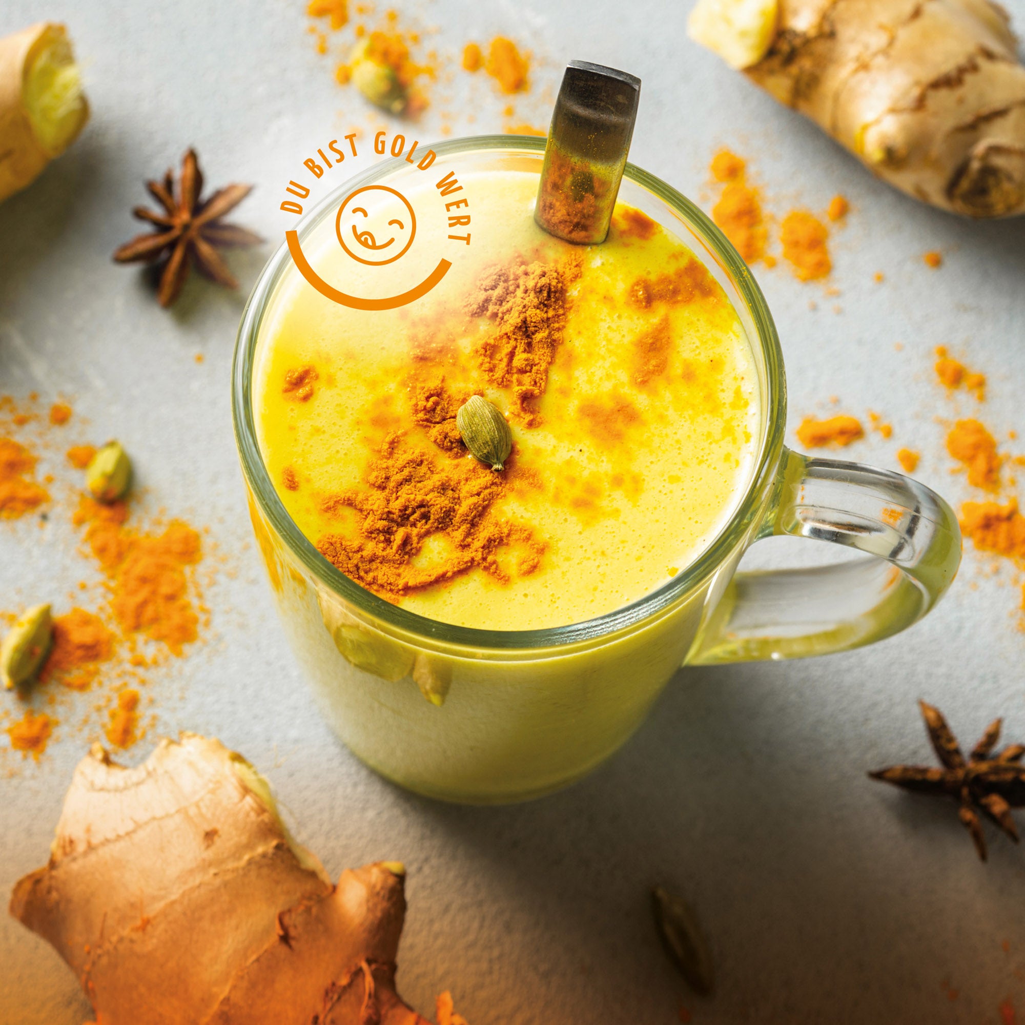 Goldene Milch Gewürzmischung Bio (250g)