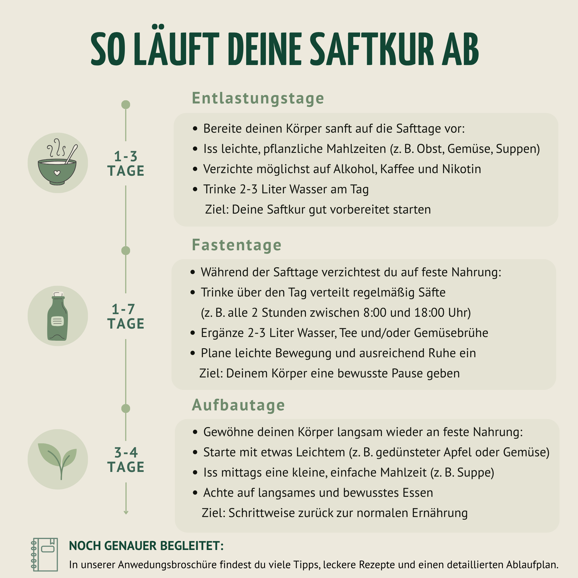 Kräuterwunder Bio Fastenkur 3 Tage (18 Flaschen)