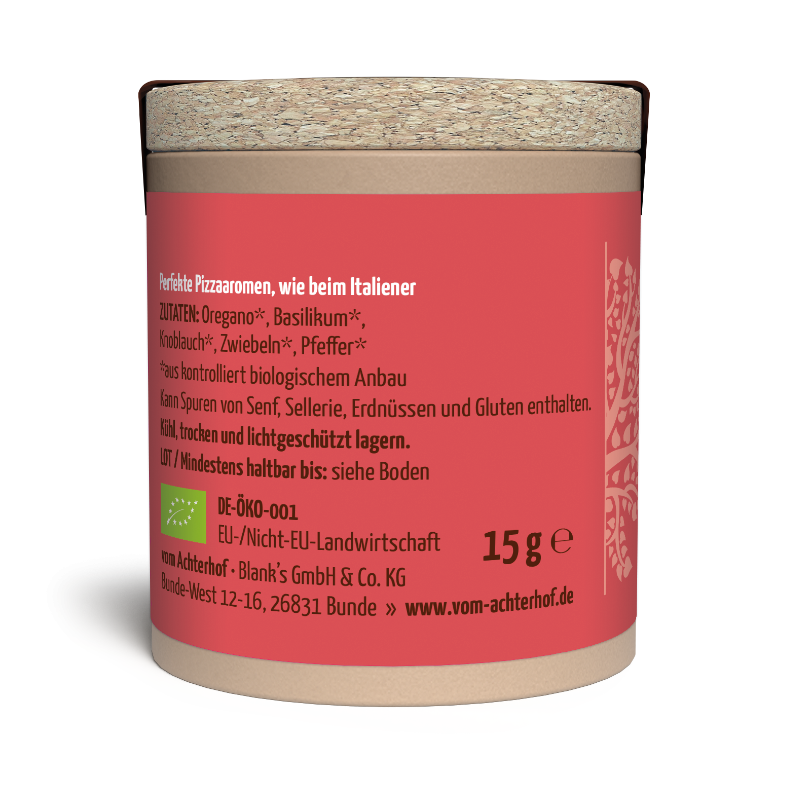 Pizza Gewürzmischung Bio (15g)