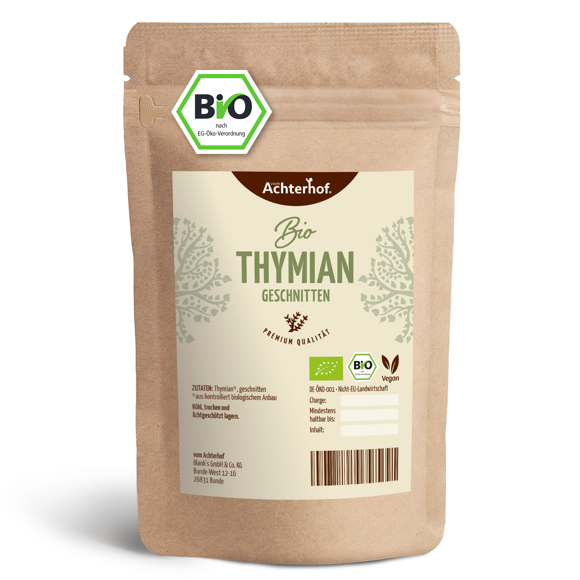 Thymian geschnitten Bio (1000g)