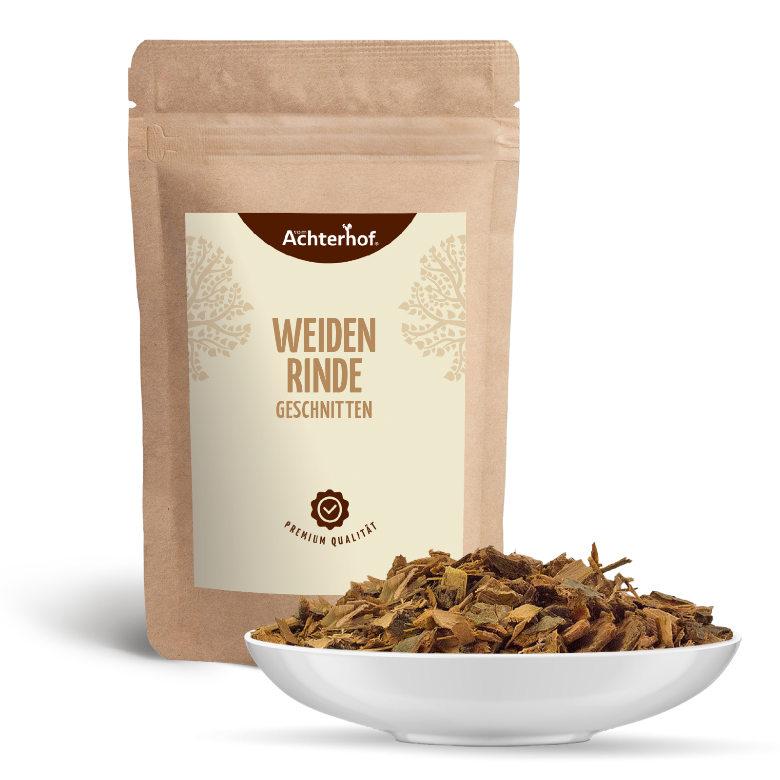 Weidenrinde geschnitten (1000g)